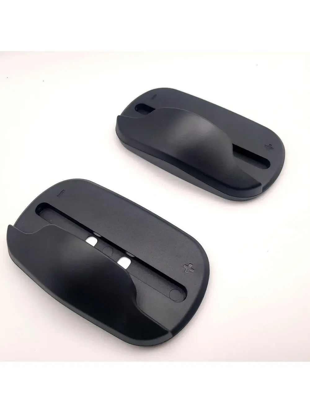 2 Black Nintendo Switch 2 Games Compatible JoyCon Controllers Mouse Grips